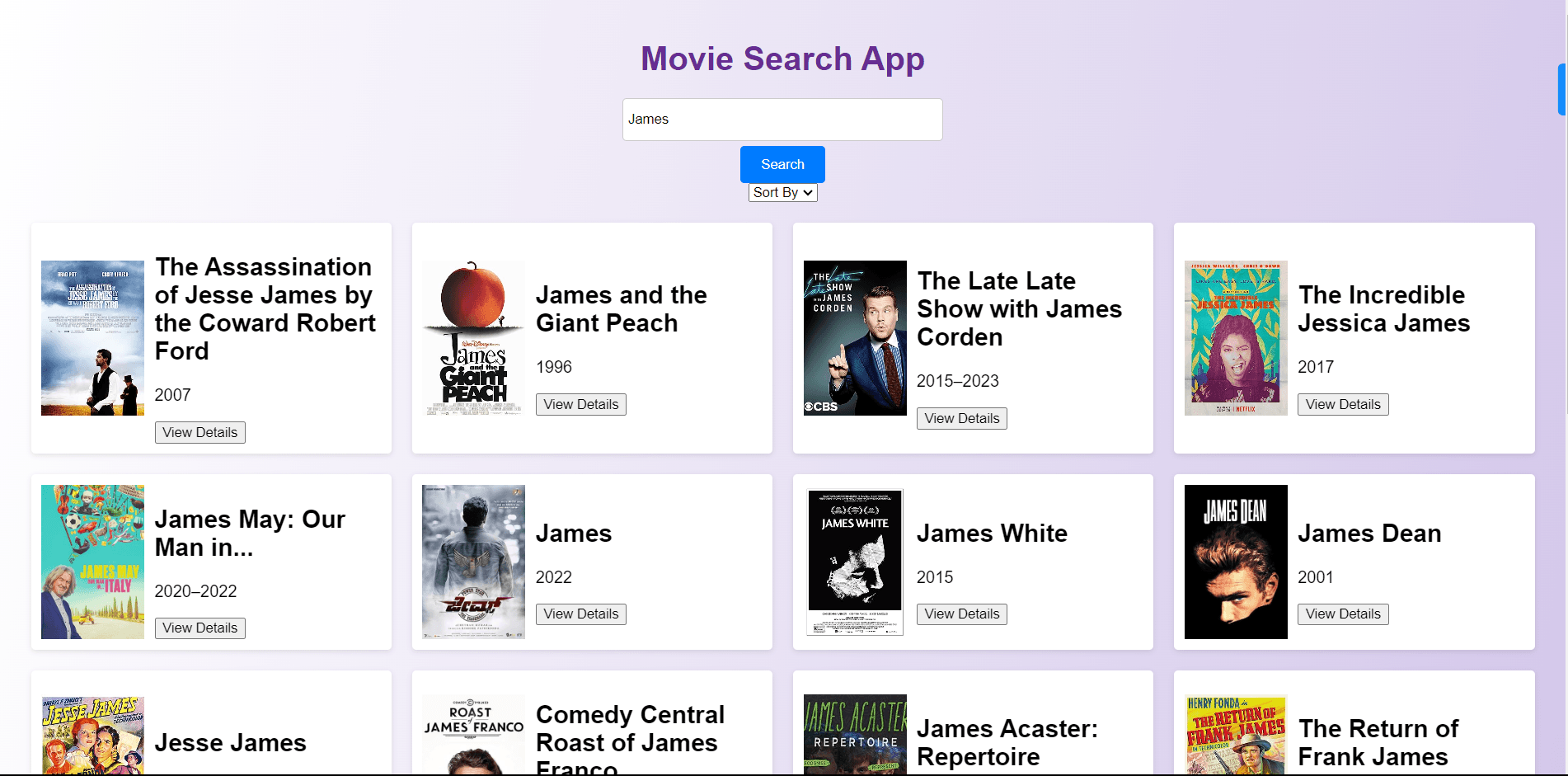 Movie Search App
